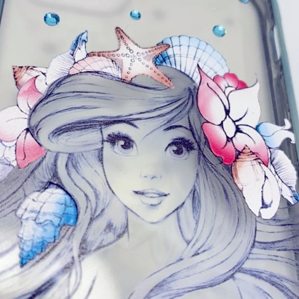 DISNEY D-TECH 'Ariel - Little Mermaid' iPhone 7/6/6S Soft Clear Phone Cover